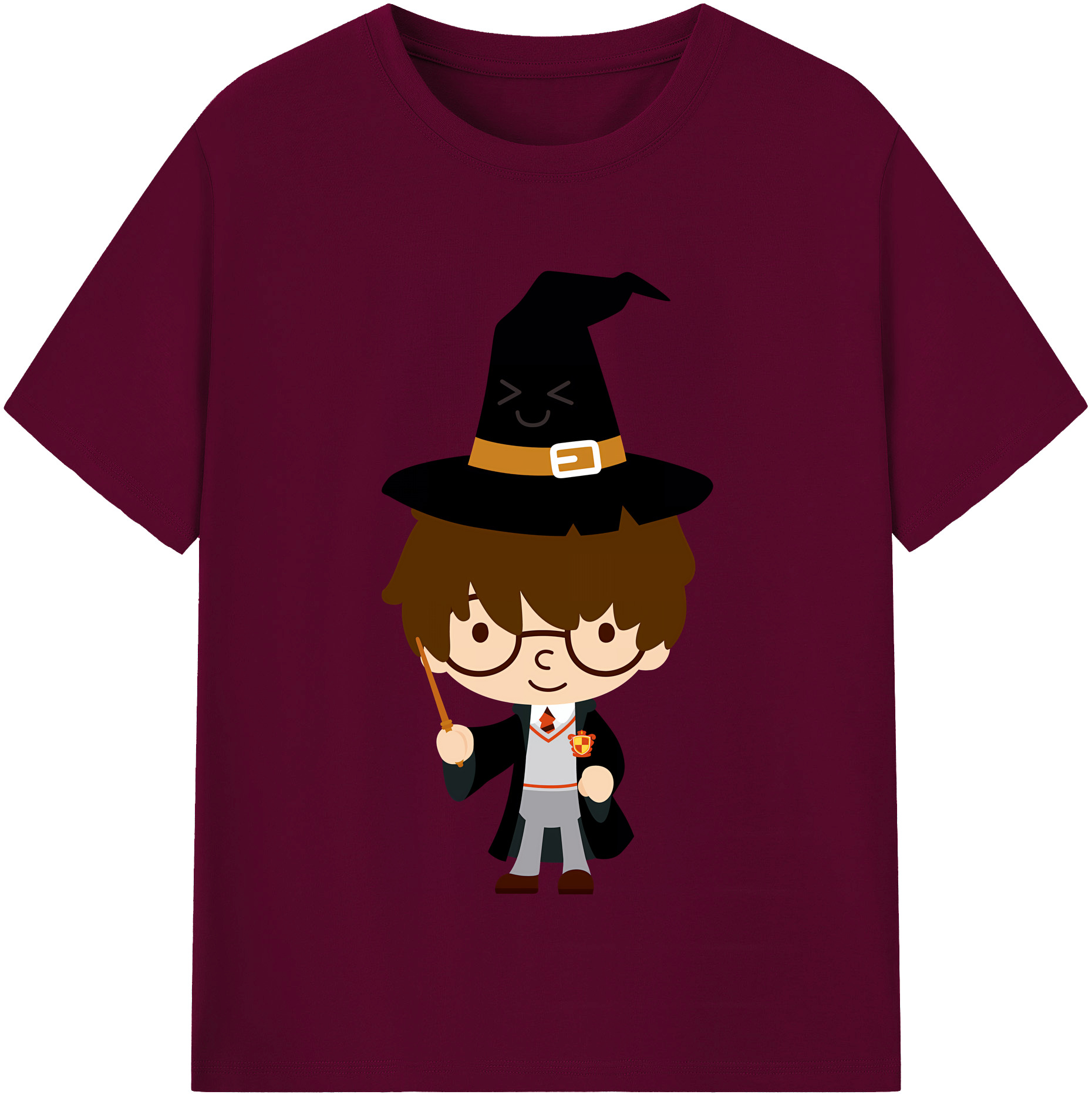 （画像用） Harry Potter ハリー・ポッターシリーズ レディースカジュアルプリントTシャツ（綿100％）